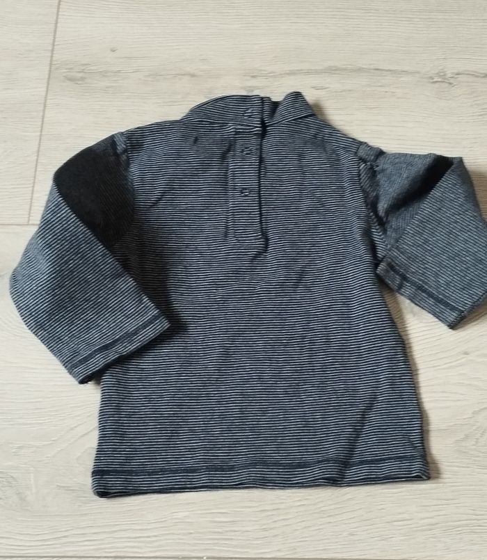 Sous pull garçon 12 mois Kiabi - photo numéro 3