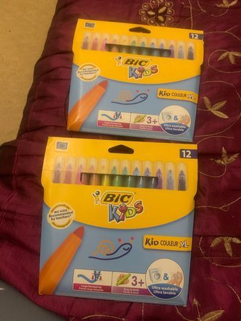 Lot de 2 paquets de 12 feutres 