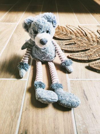 🐻Peluche doudou Ours/ourson Kalidou avec son écharpe marque Enesco