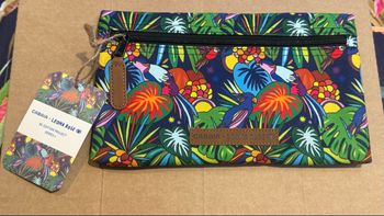 Pochette Cabaïa Leona rose neuve