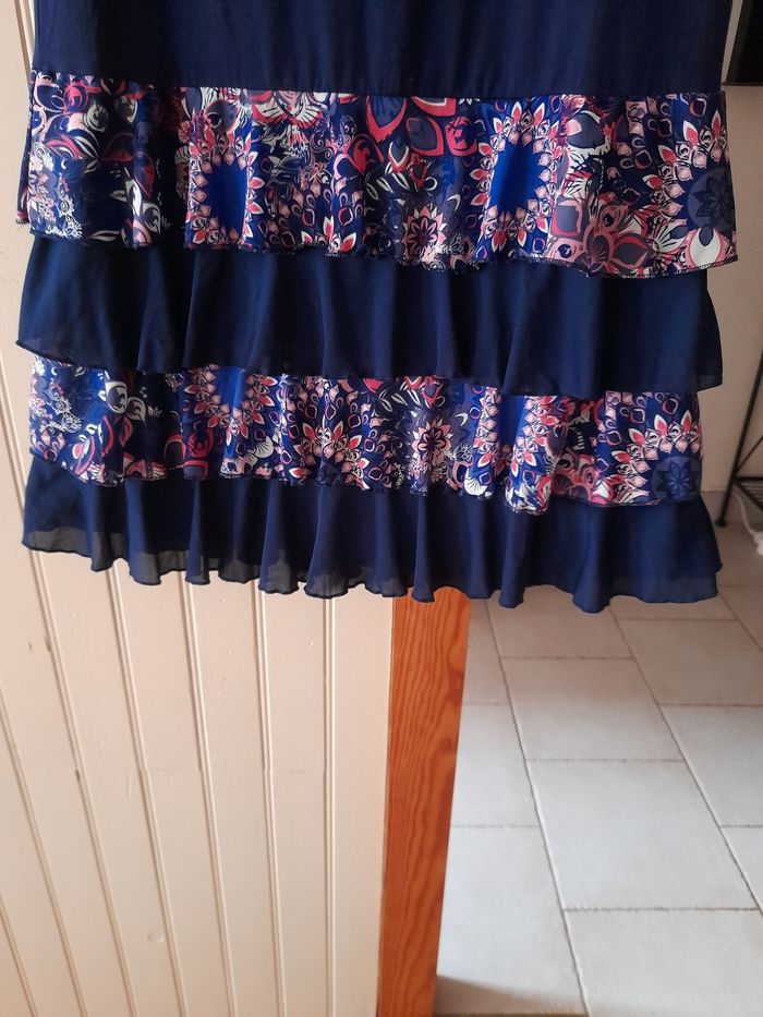 Robe bleu marine colorée 36 38 - photo numéro 10