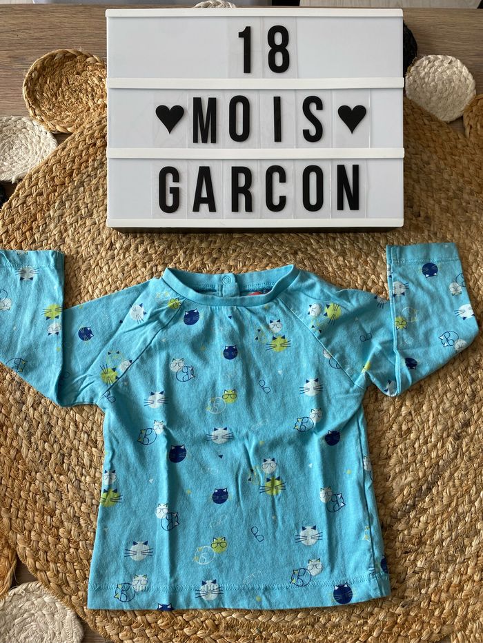 Maillot manches longues 18 mois