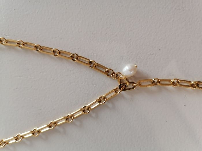 Collier plaqué or 18 carats avec signe poisson - Pure Lei - photo numéro 5