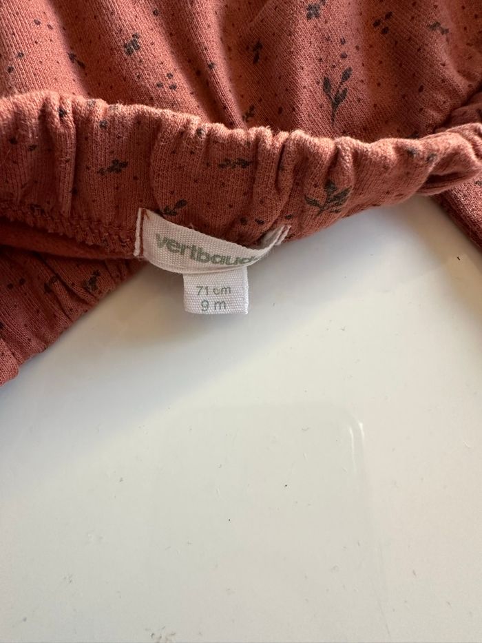 Pantalon sarouel terracotta vertbaudet