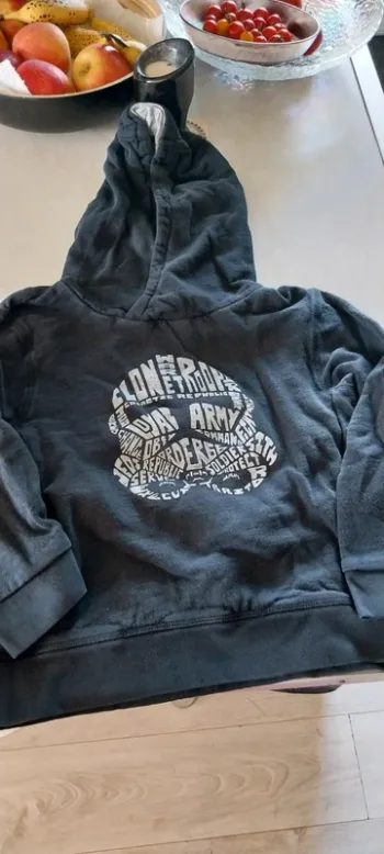 Pull à capuche garçon très bon état