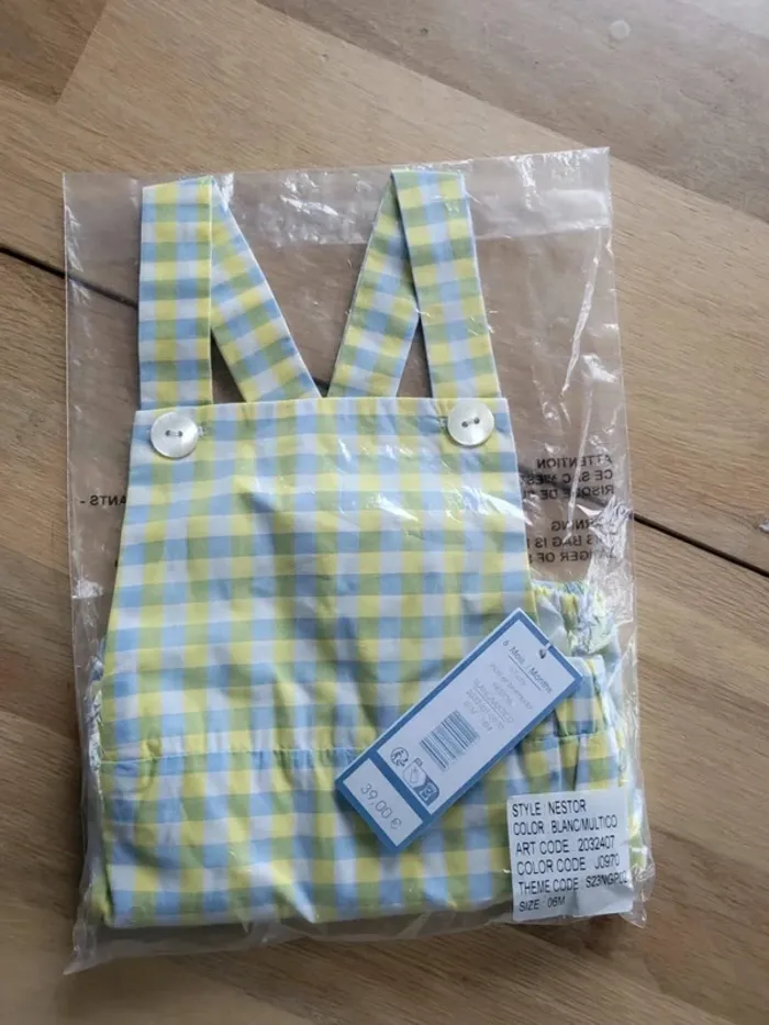 💦 Barboteuse neuve Jacadi taille 6 mois vert - photo numéro 12
