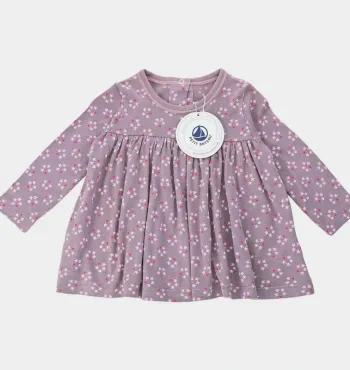 Blouse à manches longues 6 mois en coton Petit Bateau