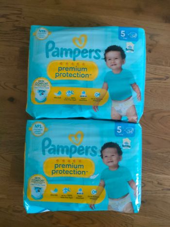 68 couches taille 5 Pampers premium protection