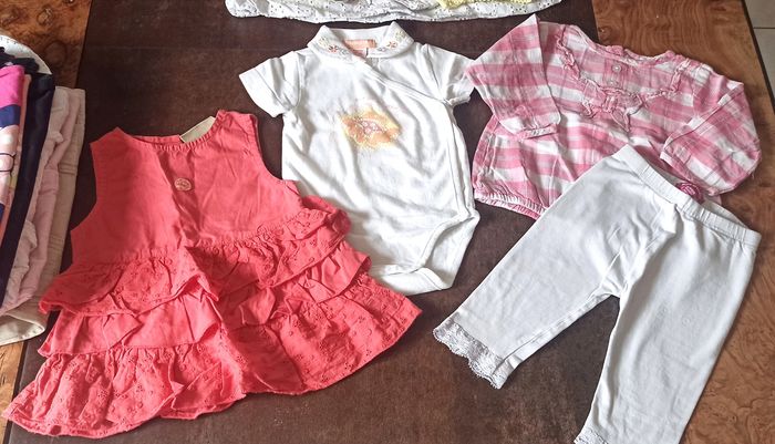 Vêtements bébé fille 6 mois été robes et ensembles - photo numéro 5