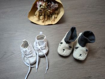 Lot de paires chaussures et chaussons mixtes