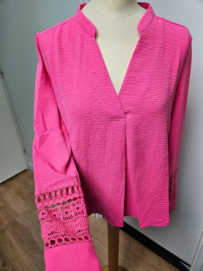 Blouse rose fushia Kilky - photo numéro 3