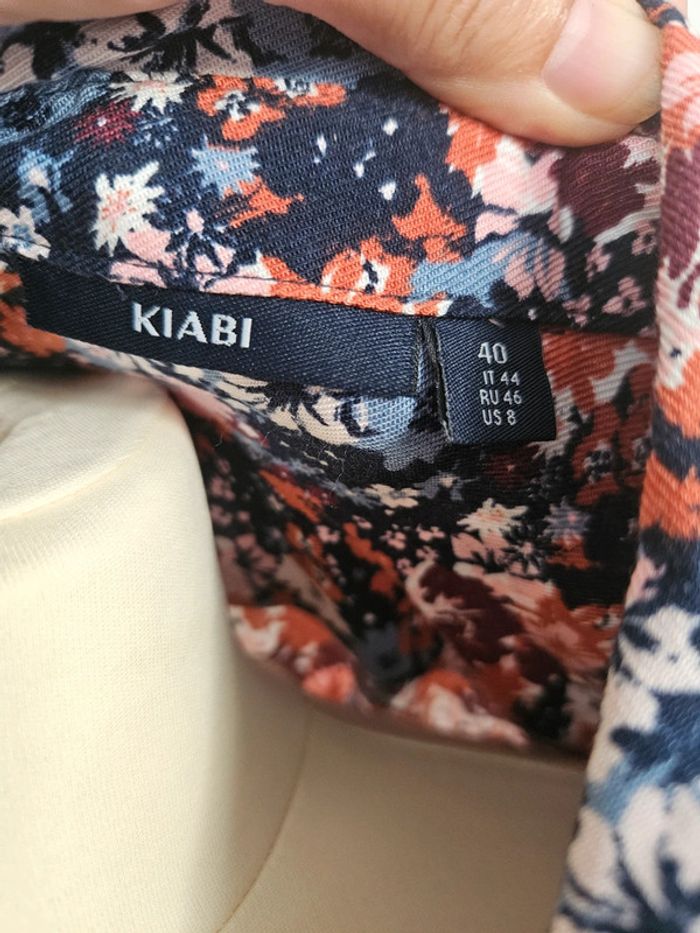 Robe fleurie 🌸 manches longues Kiabi 40 #lora11femme40 - photo numéro 7