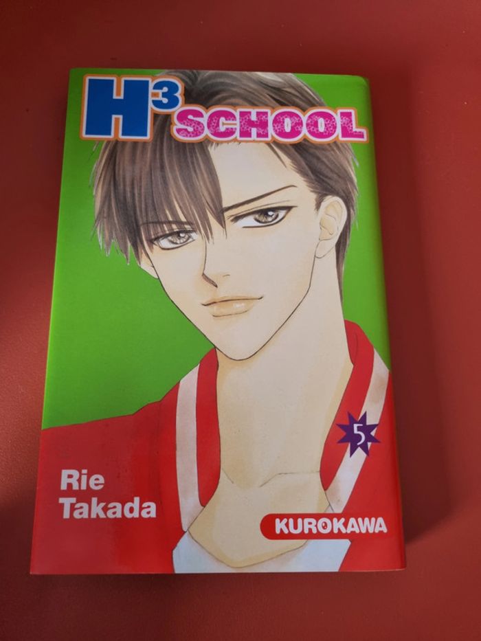 lot de 3 mangas H3 school tome 1, 2 et 5 - photo numéro 3