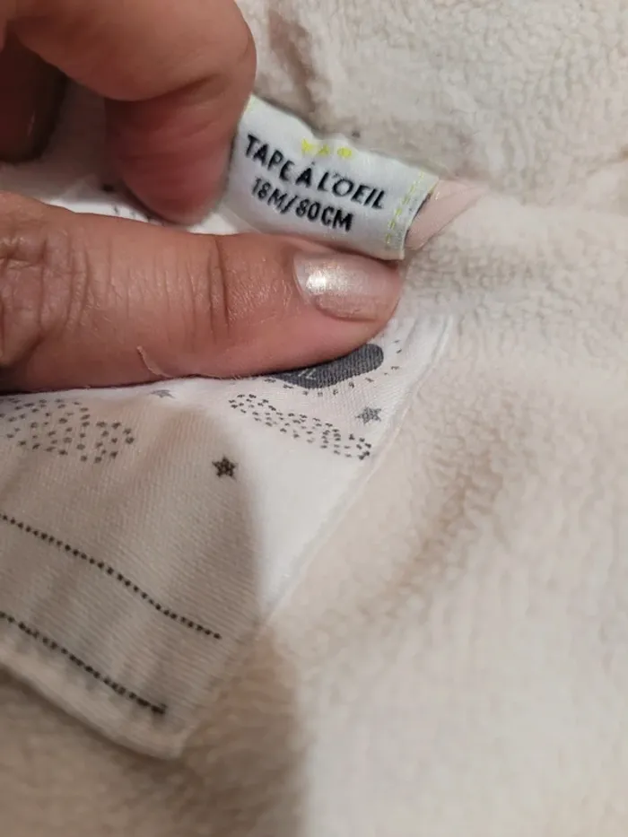 Manteau tape l'oeil 18 mois - photo numéro 6