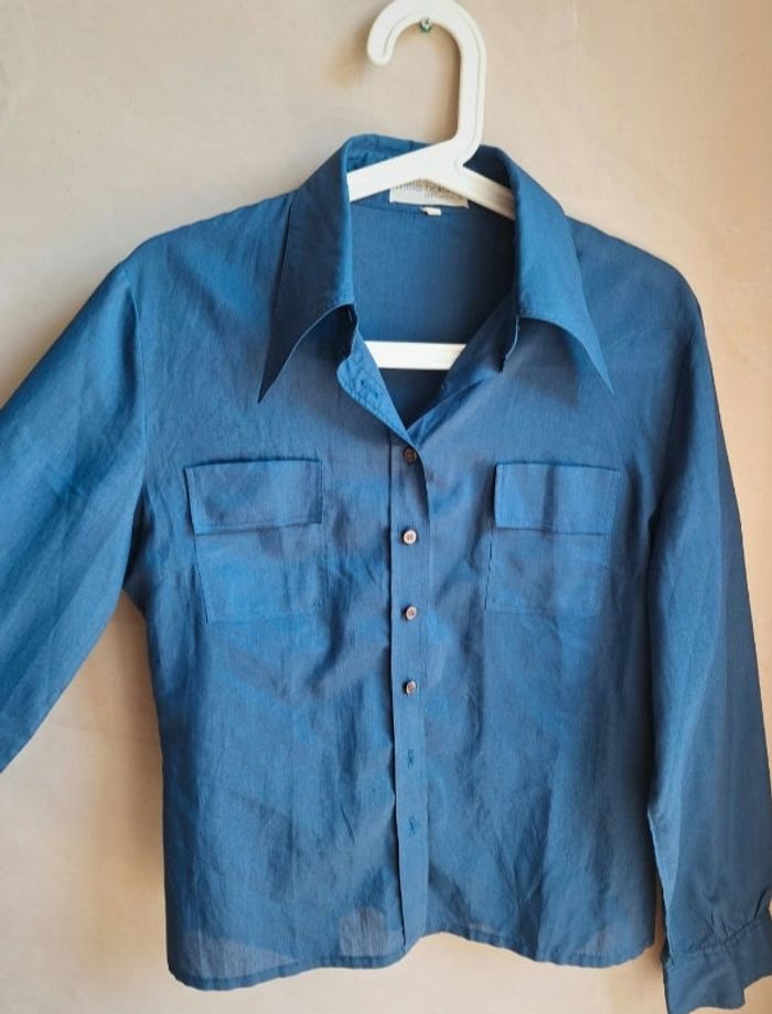 Chemise bleue
