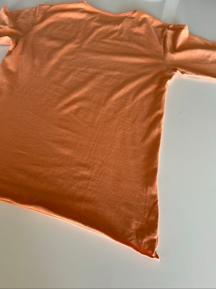 Tee Shirt Manches Longues, Orange, Rock : Von Dutch, Taille : M - photo numéro 9