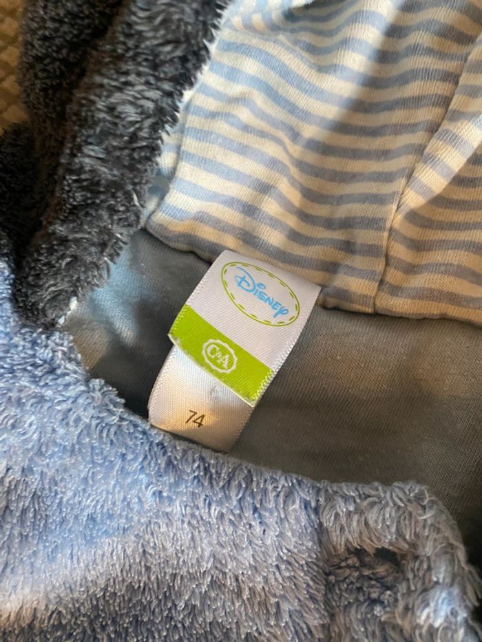 Pull capuche sweat bébé unisexe garçon ou fille 12 mois - photo numéro 4