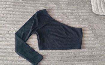 Crop top asymétrique