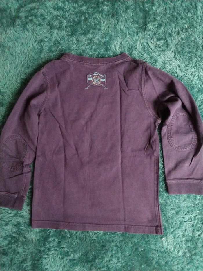 Tee shirt manche longue Violet Sergent Major 6ans - photo numéro 2