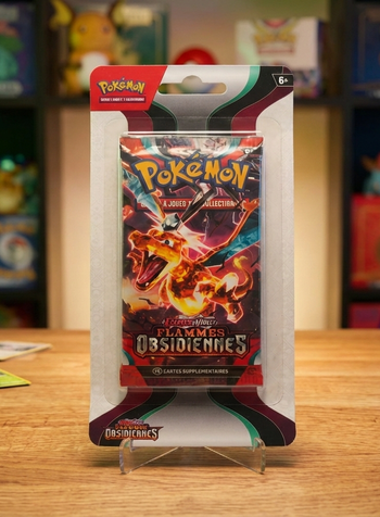 Blister Pokémon EV03 Flammes Obsidiennes - Neuf & Scellé - Dracaufeu