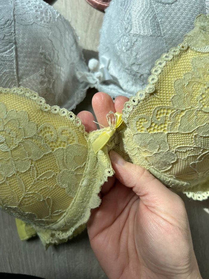 Lot de 3 soutiens-gorges - Valege - 90 C - photo numéro 3