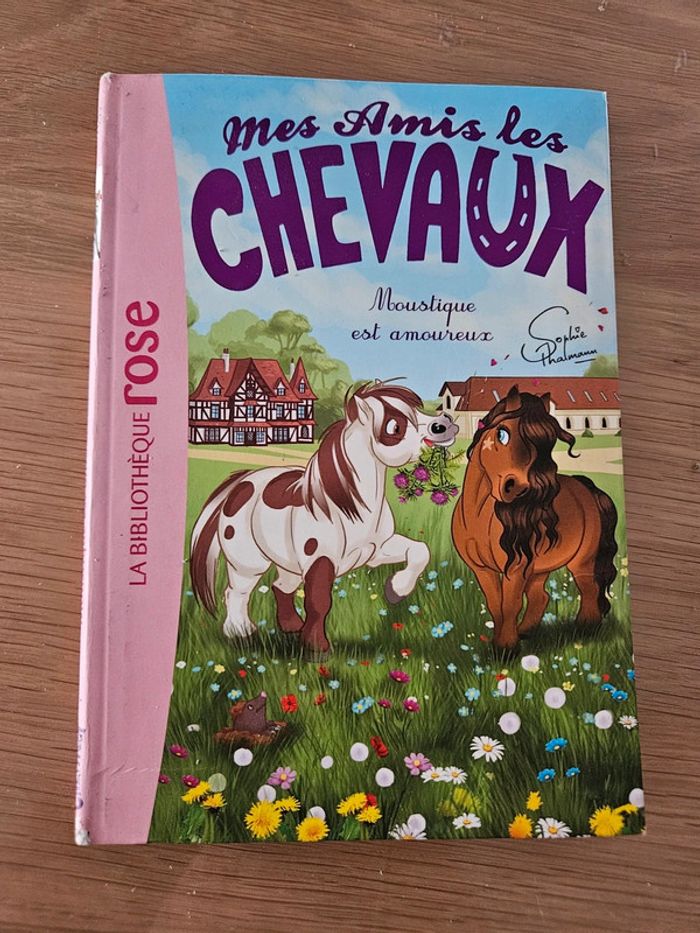 Livre Mes amis les chevaux Moustique est amoureux