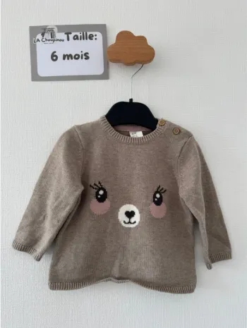 Pull - taille 6 mois 🌸