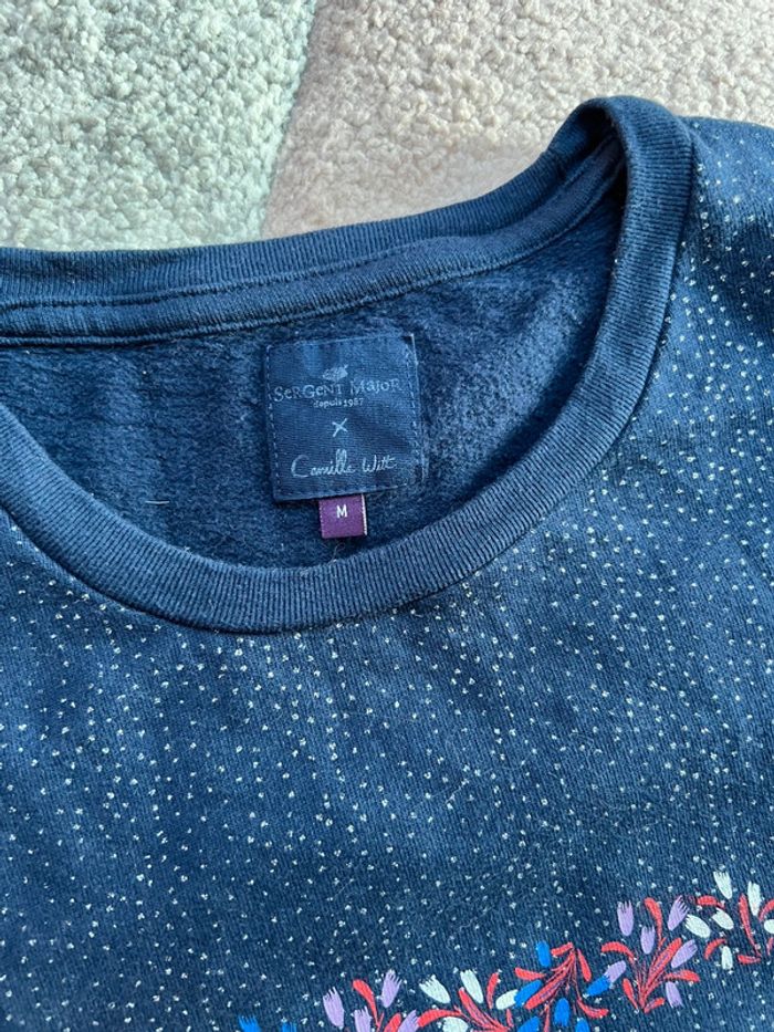 Pull Noël femme M Sergent Major Camille Witt modèle Noël - photo numéro 3