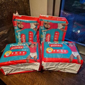 Couche taille 5 Pampers taille 5 Baby dry : 148 Pants culottes couches