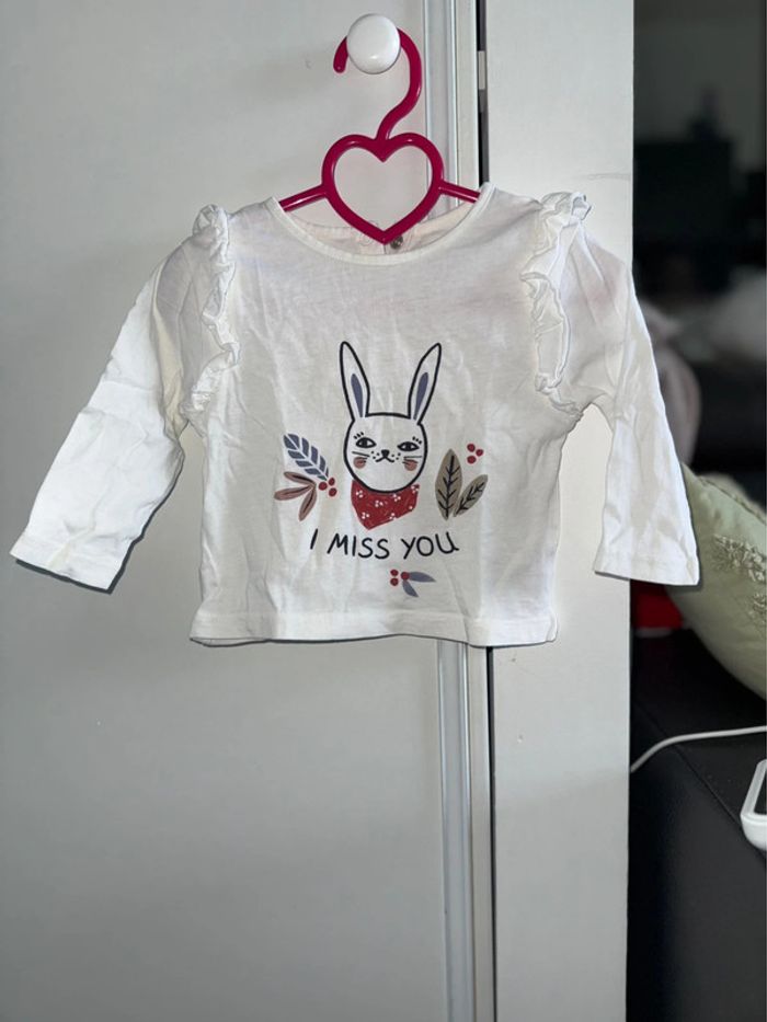 Joli tee shirt à manches longues - photo numéro 2