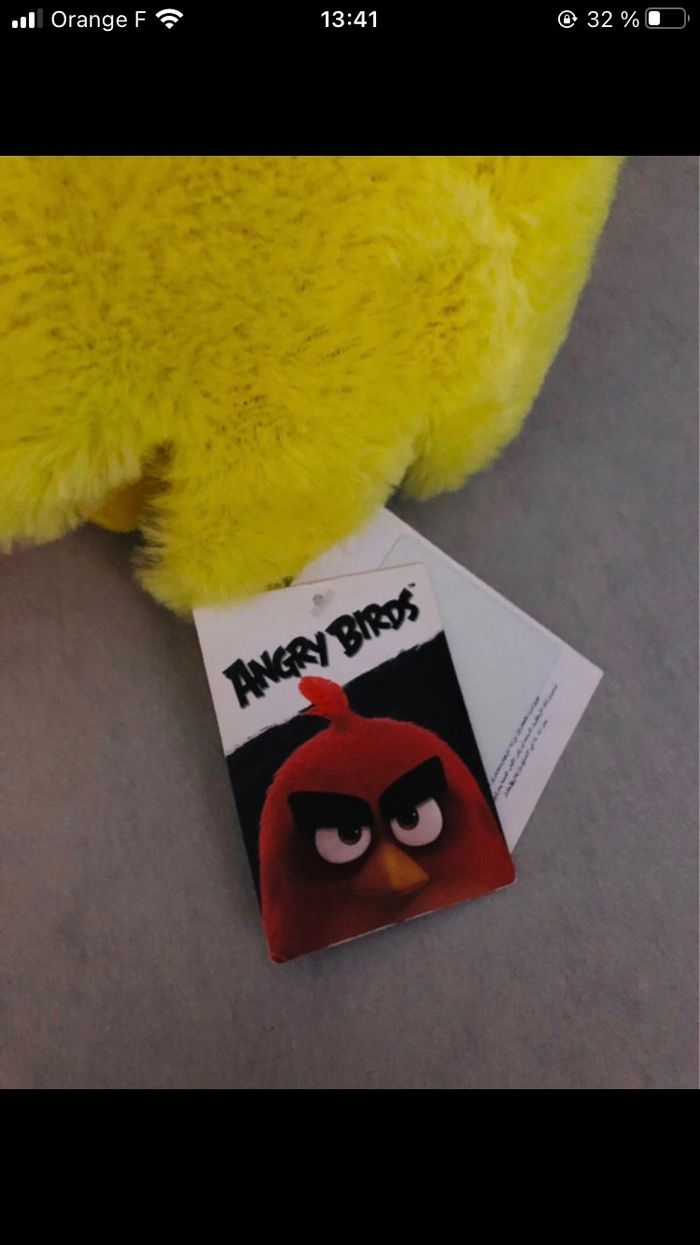 Grande peluche Angry Birds - photo numéro 3