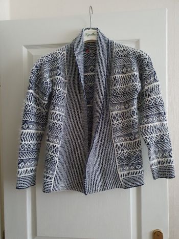 Gilet noir et blanc 12 ans ORCHESTRA