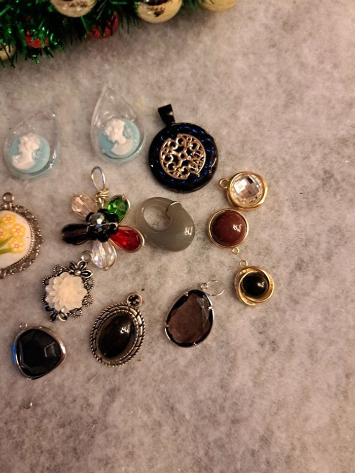 Lot de pendentifs multicolore Chic - photo numéro 7