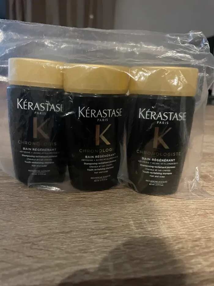 Lot shampoings Kérastase Bain Régénérant 80 ml - Neufs