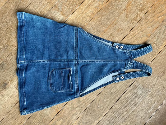 Robe salopette jean Petit Bateau 5 ans - photo numéro 2