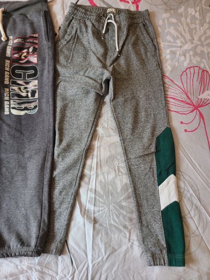 Lot de 2 jogging gris homme S - photo numéro 2