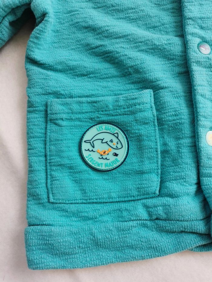 Gilet /Veste 👣 sergent major, 9 mois - photo numéro 8