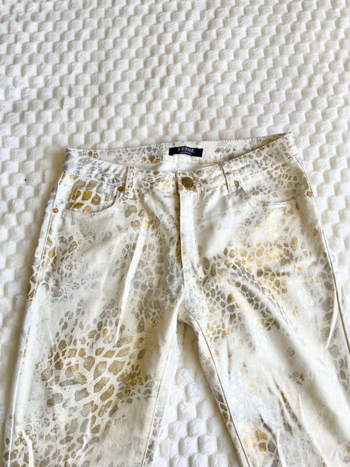Pantalon argent et doré - photo numéro 3