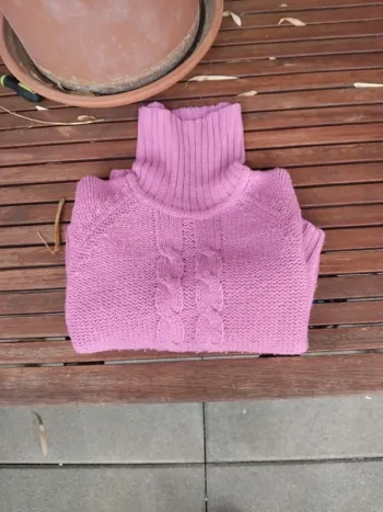 Pull col roulé enfant