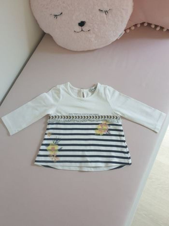 T-shirt ikks 🎀3mois/59cm