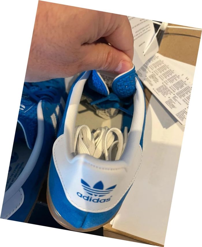 Adidas Gazelle bleu neuves taille 39 1/3 - photo numéro 6