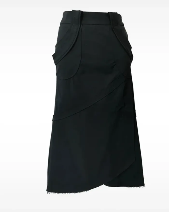 Comptoir des cotonniers, jupe noire, longue femme, taille 36 pour l’hiver