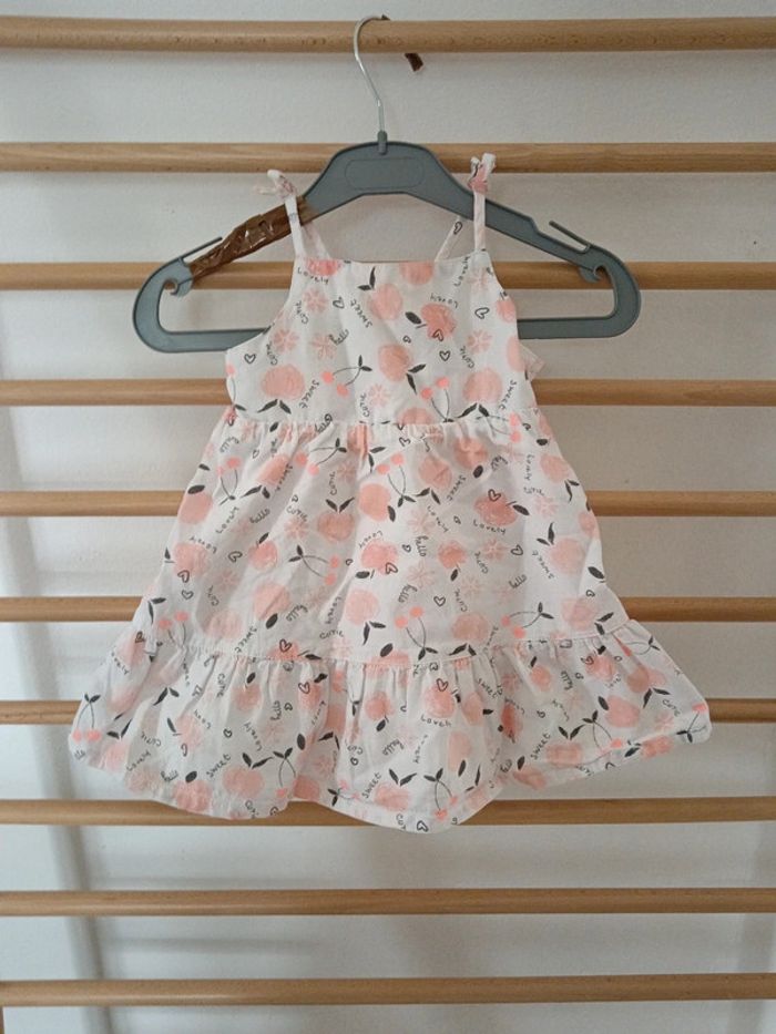 Robe orchestra peche et cerise