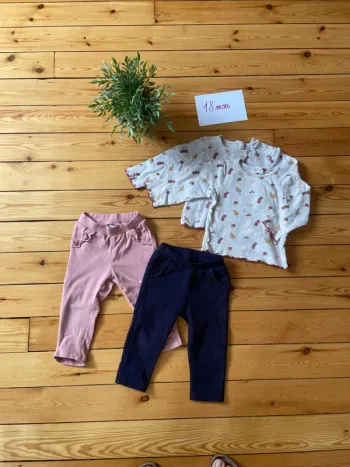 Lot tenue Jumelles 18 mois