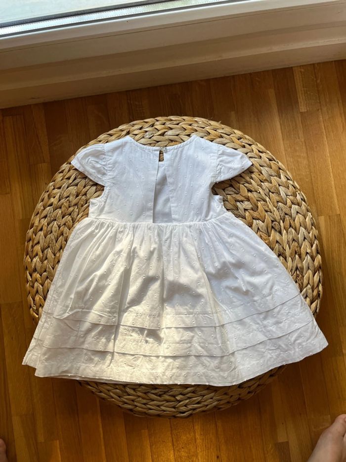 Robe blanche Cérémonie Gemo 18 mois - photo numéro 5