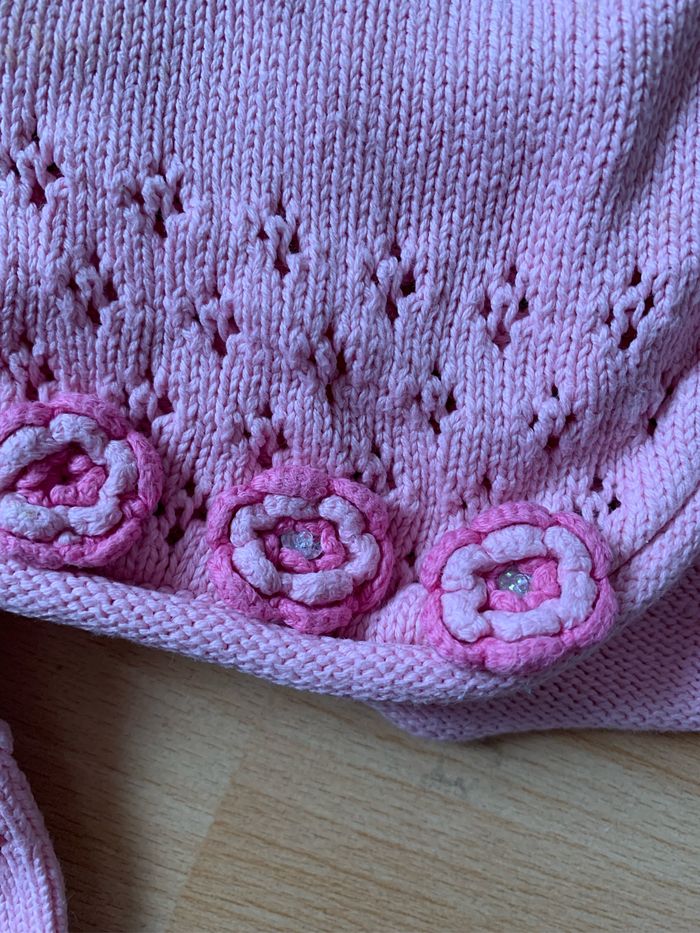 Joli gilet rose TCF 8 ans - photo numéro 2