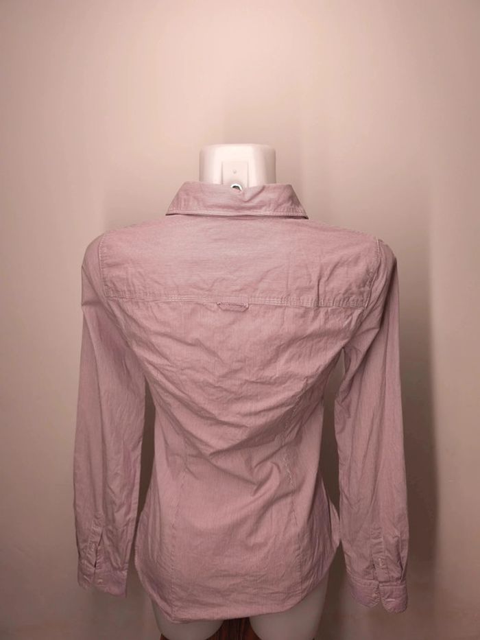 Chemise Tommy Hilfiger Femme Taille 6 Violet rayé - photo numéro 2