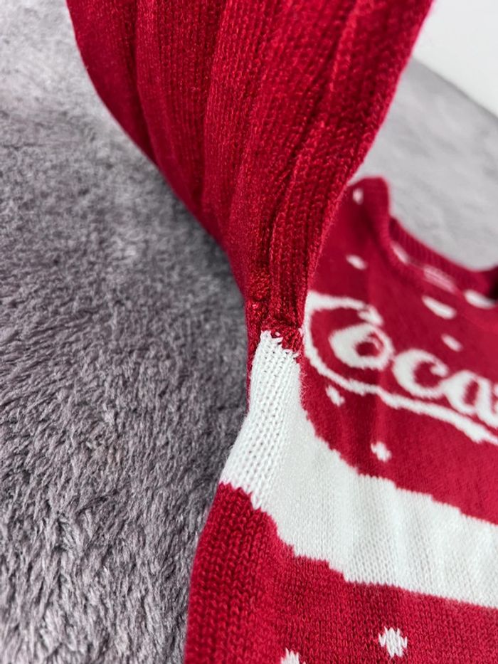 Pull de Noël Ours Coca-Cola x Pull&Bear Rouge Taille XS - photo numéro 11