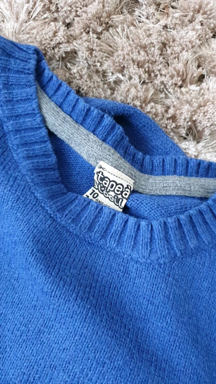Pull garçon Taille 10 ans marque TAO - photo numéro 3