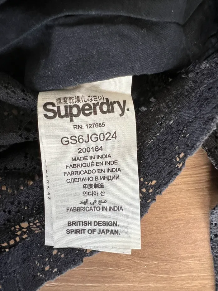 Haut dentelle femme Superdry - photo numéro 6